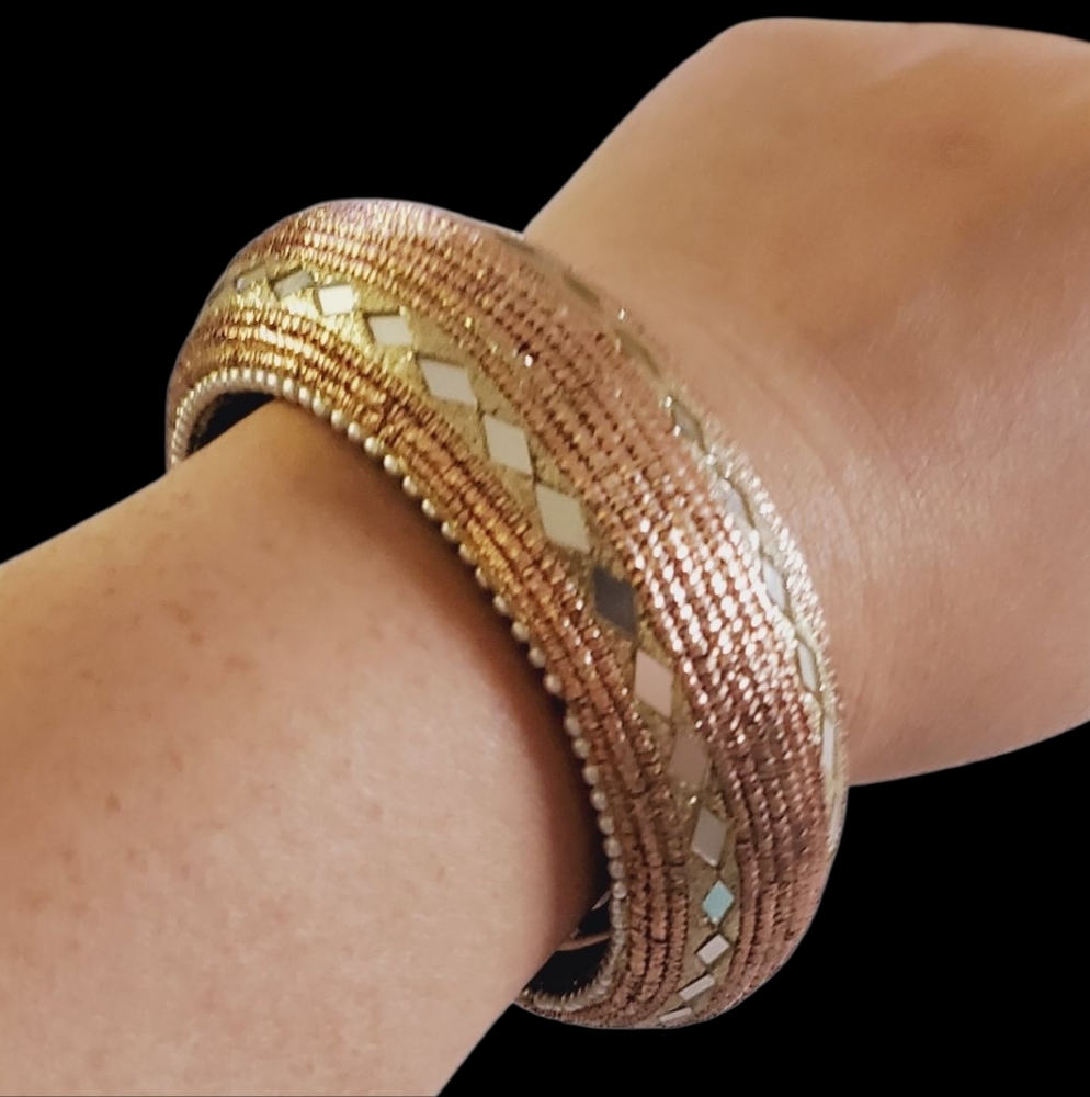 Vtg. Large Indian Bangle
